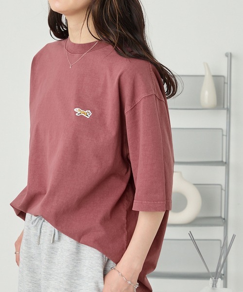 【出清特賣】   Penneys 刺繡小狐狸 短T 寬版 oversize 多色