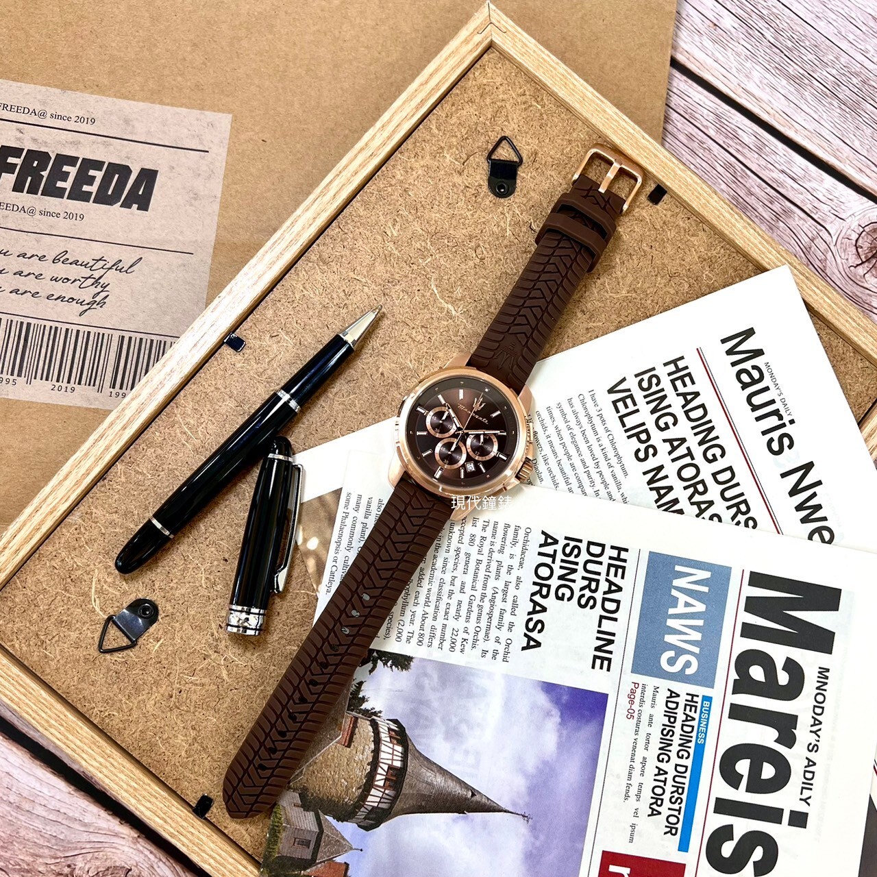 【Maserati 】R8871621039 44mm Modern Watch