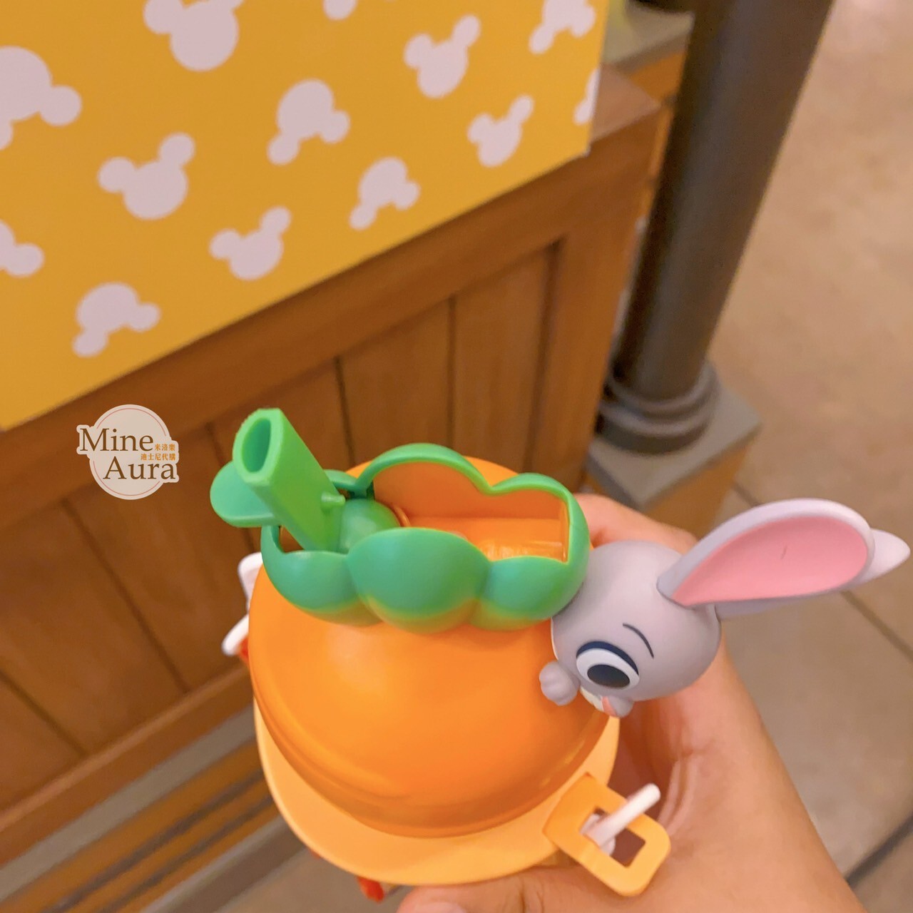 哈茱蒂 Judy 兔 胡蘿蔔 造型 飲料杯 水杯 動物方城市 Zootopia -上海迪士尼樂園