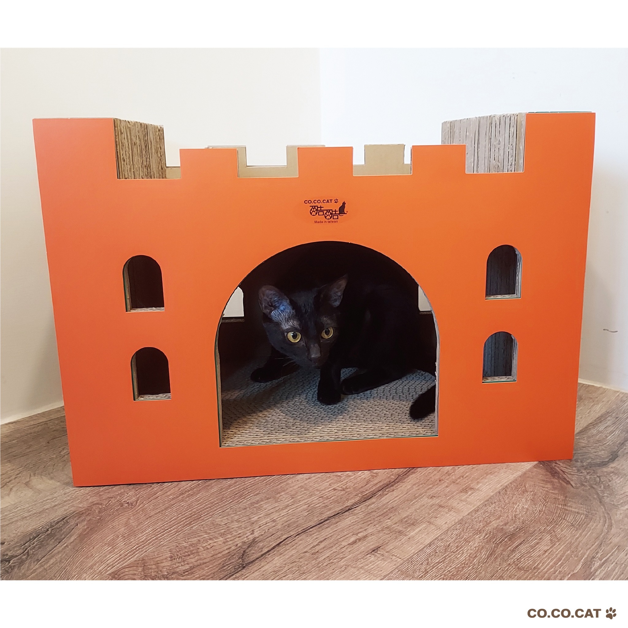 台灣CO.CO.CAT酷酷貓｜豪華大城堡貓抓板