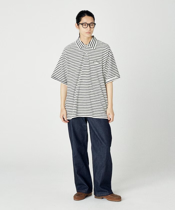 "代購" Nautica Striped Pattern 絨面 POLO衫 短袖
