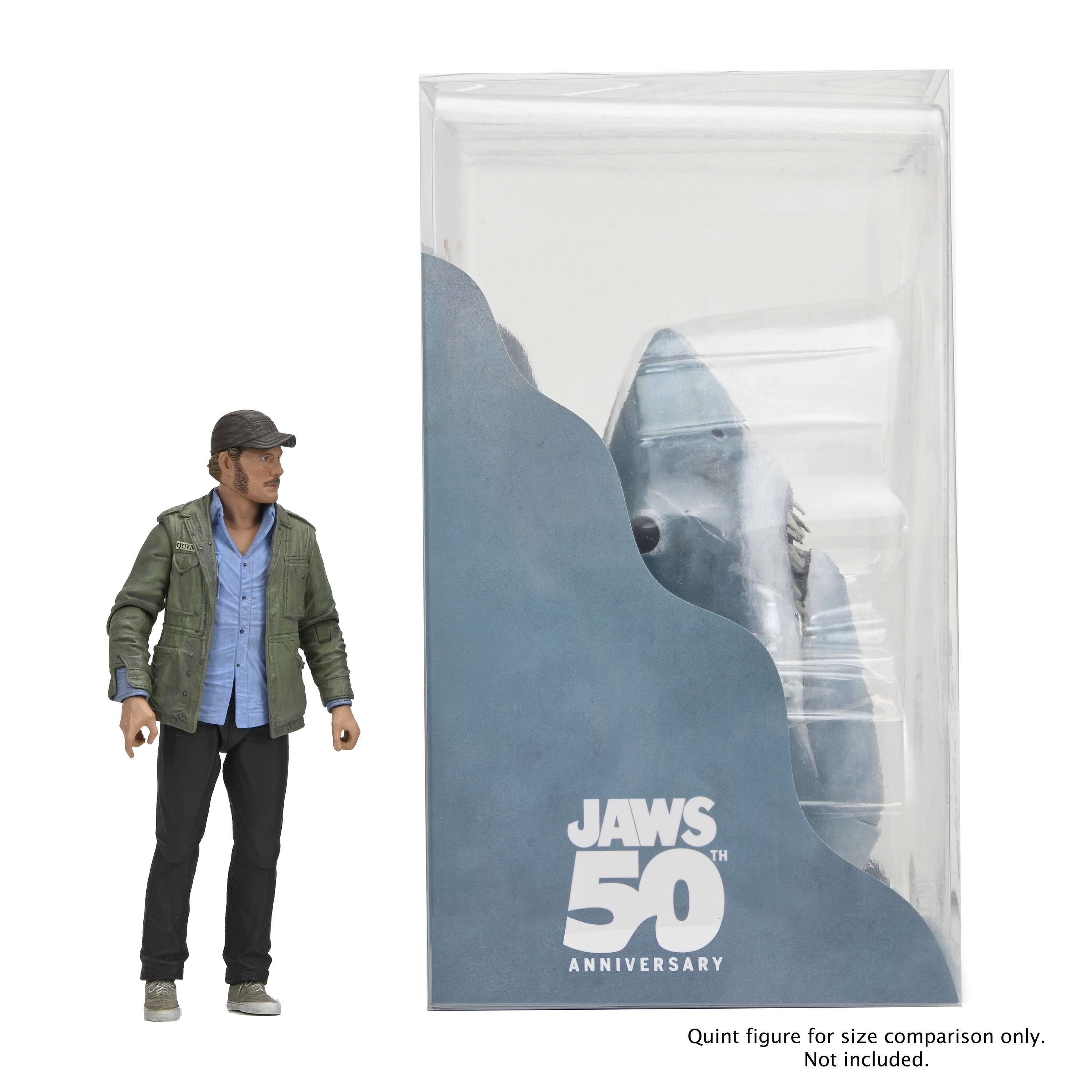 NECA Jaws 50th Anniversary Poster Series Display Piece (不含圖中人偶) (現貨)