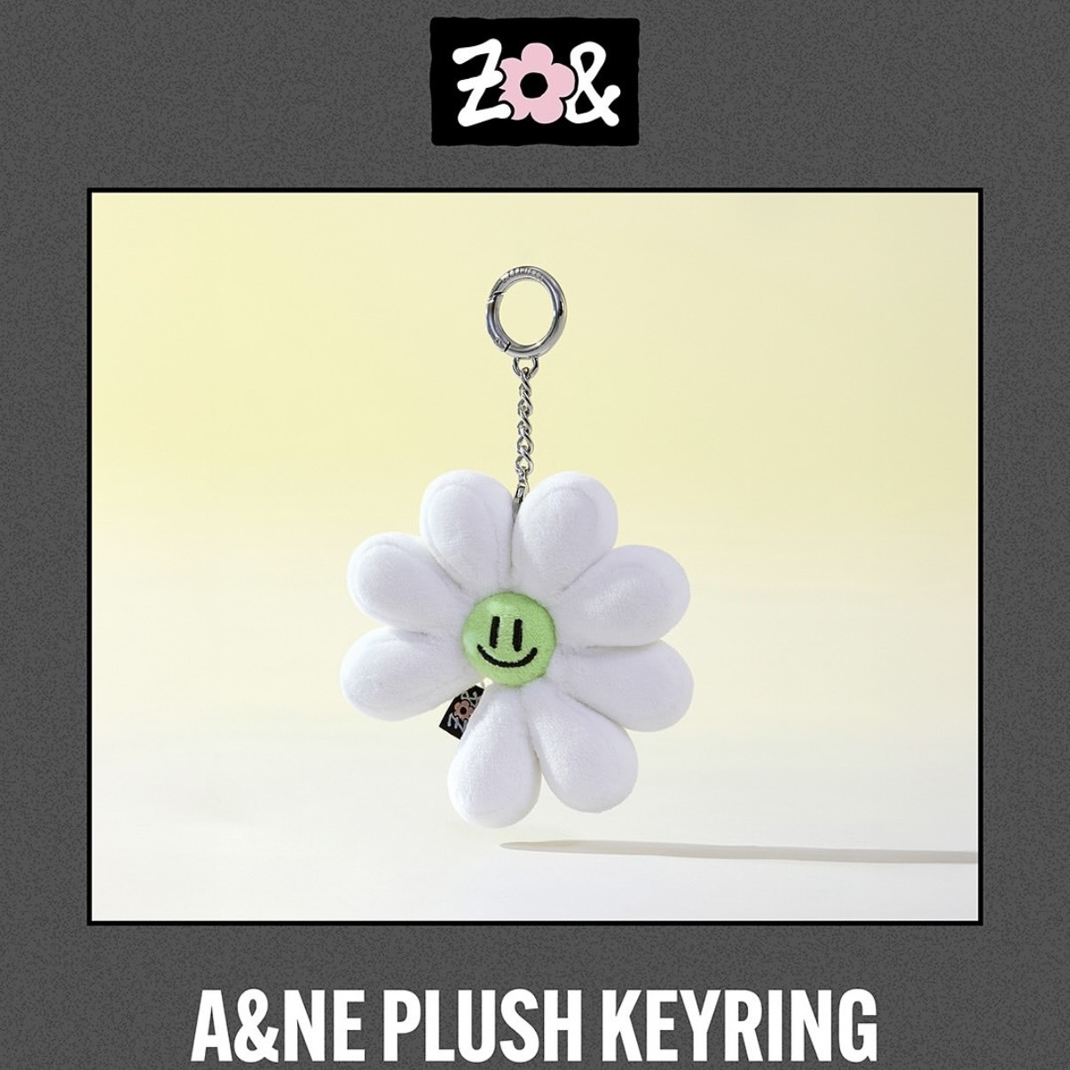 G-DRAGON ZO&FRIENDS 快閃店周邊 A&NE KEYRING 雛菊吊飾
