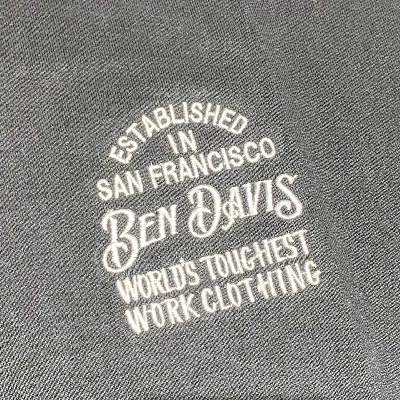 Ben davis 猿人地圖吊橋刺繡短Tee C-25580062