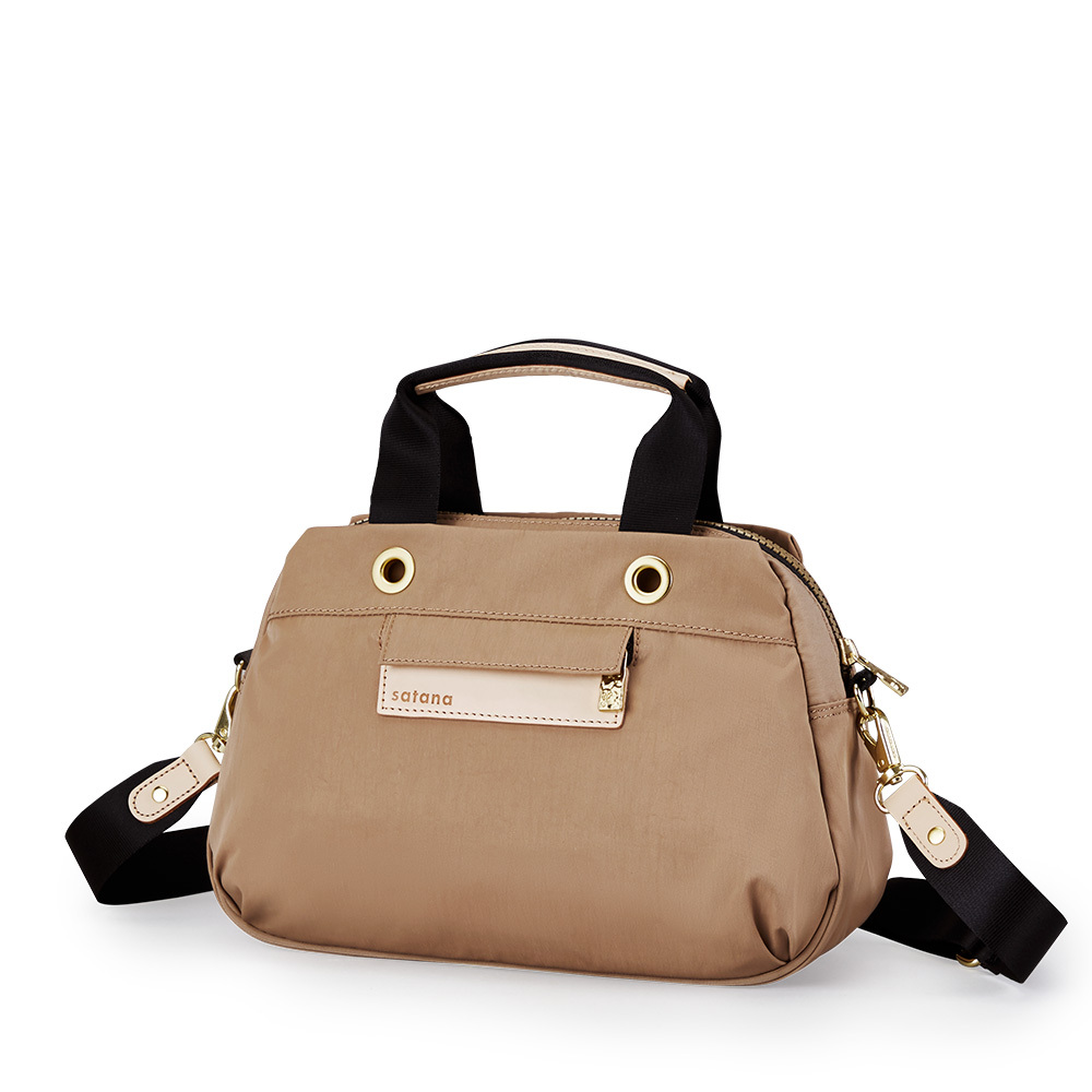 Soldier 暖洋洋手提斜背包-摩卡慕斯