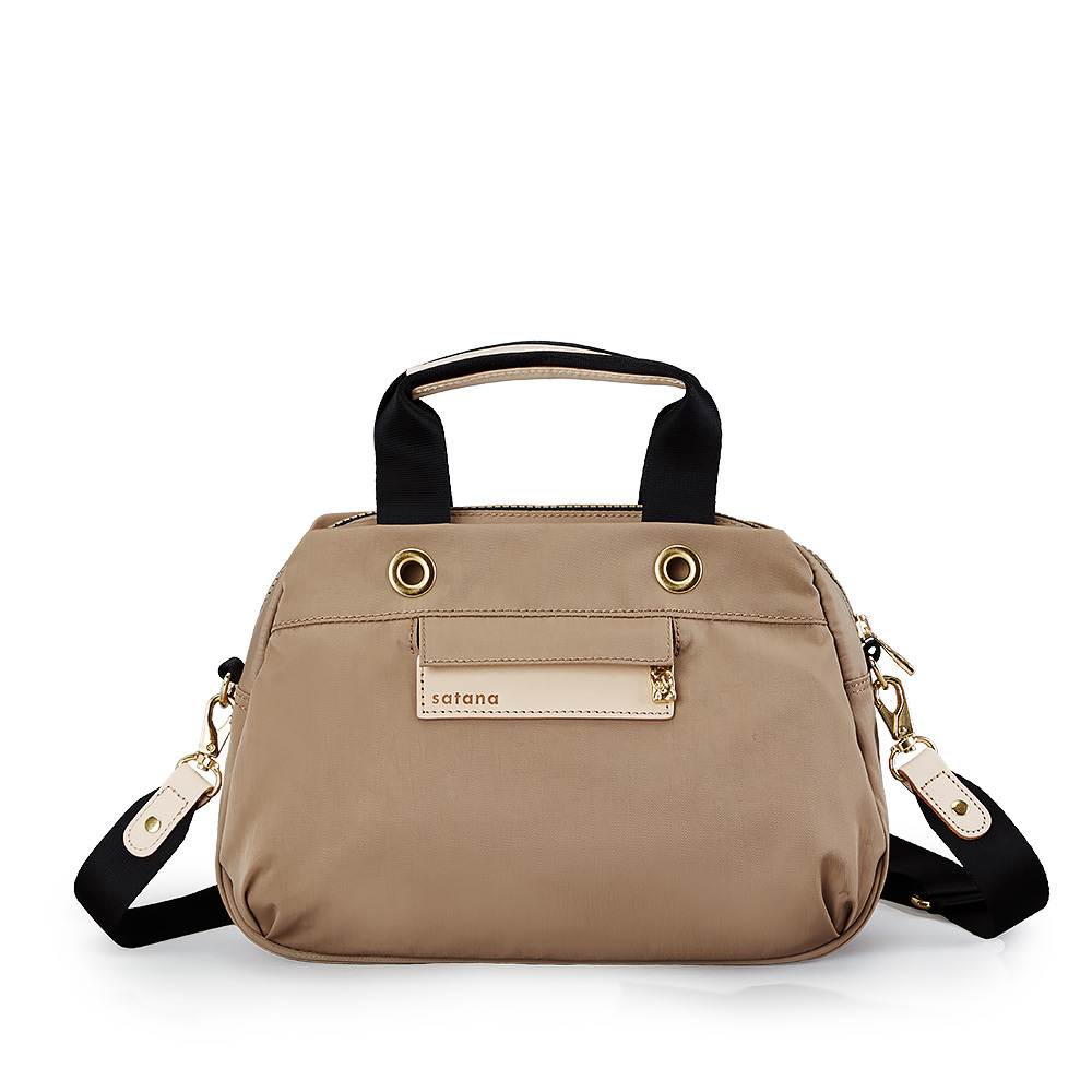 Soldier 暖洋洋手提斜背包-摩卡慕斯