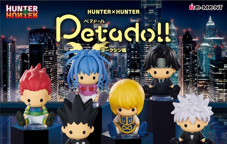 Re-ment Petadoll《Hunter x Hunter》友克鑫市篇 (1套6款)
