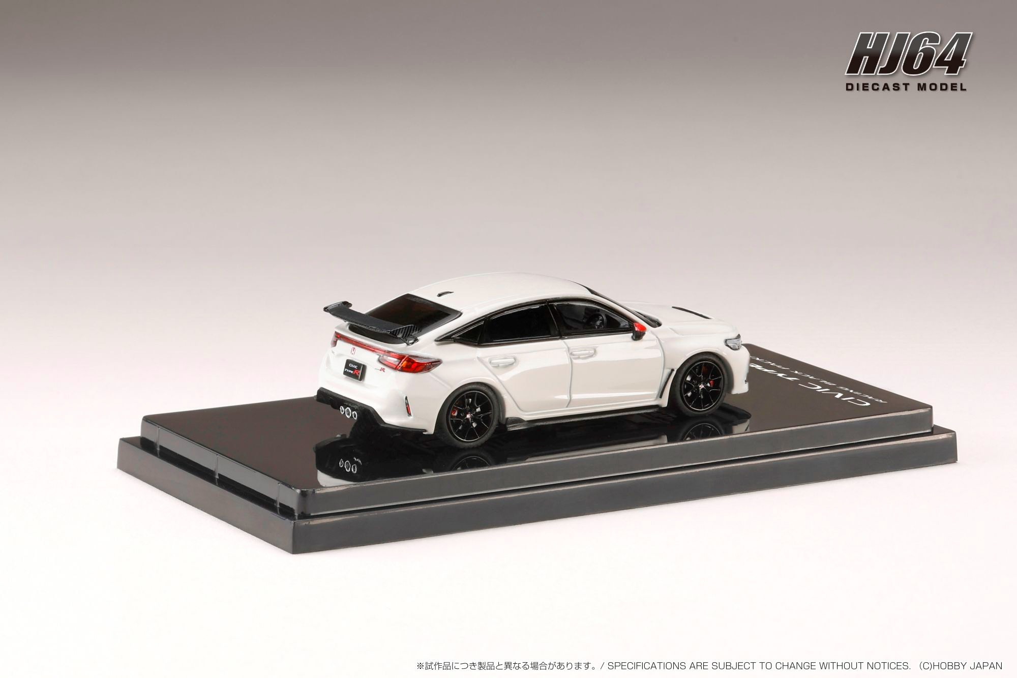 Hobby JAPAN 1/64 本田CIVIC TYPE R (FL5) 白色款