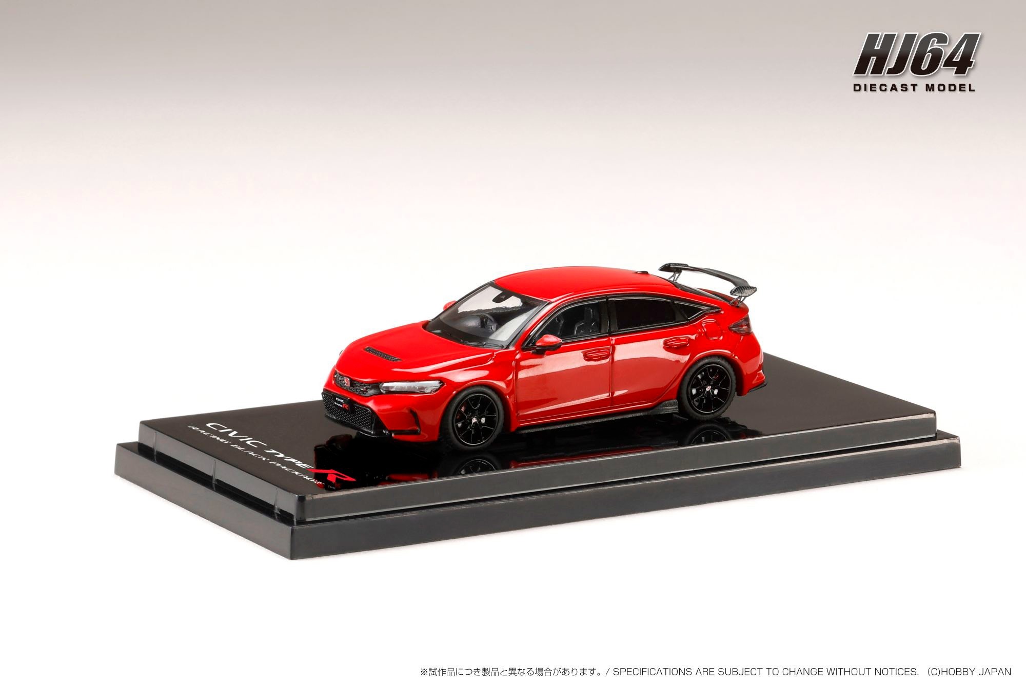 Hobby JAPAN 1/64 本田CIVIC TYPE R (FL5) 紅色款