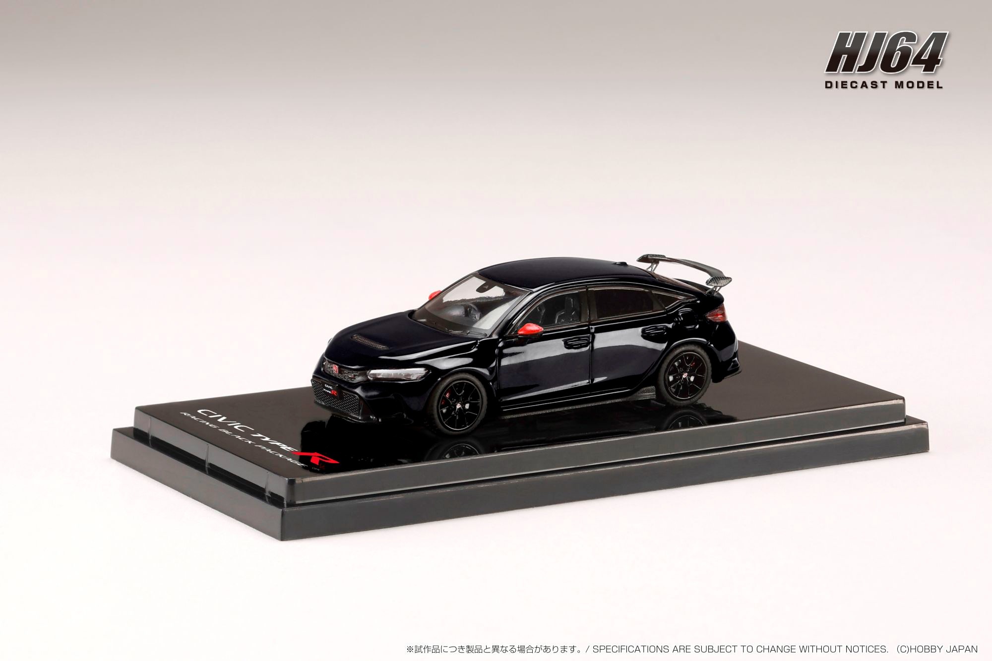 Hobby JAPAN 1/64 本田CIVIC TYPE R (FL5) 黑色款