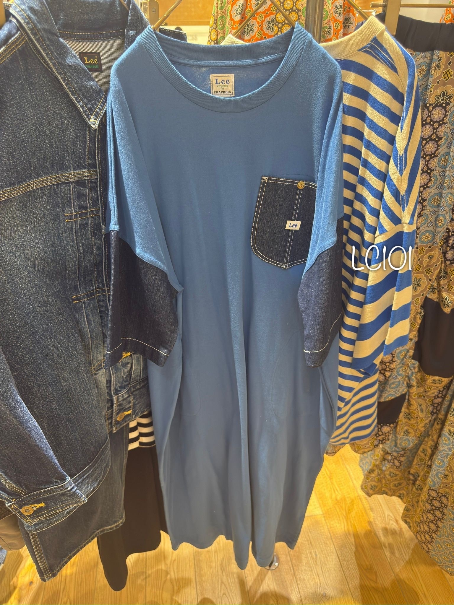 Lee × FRAPBOIS cut dress