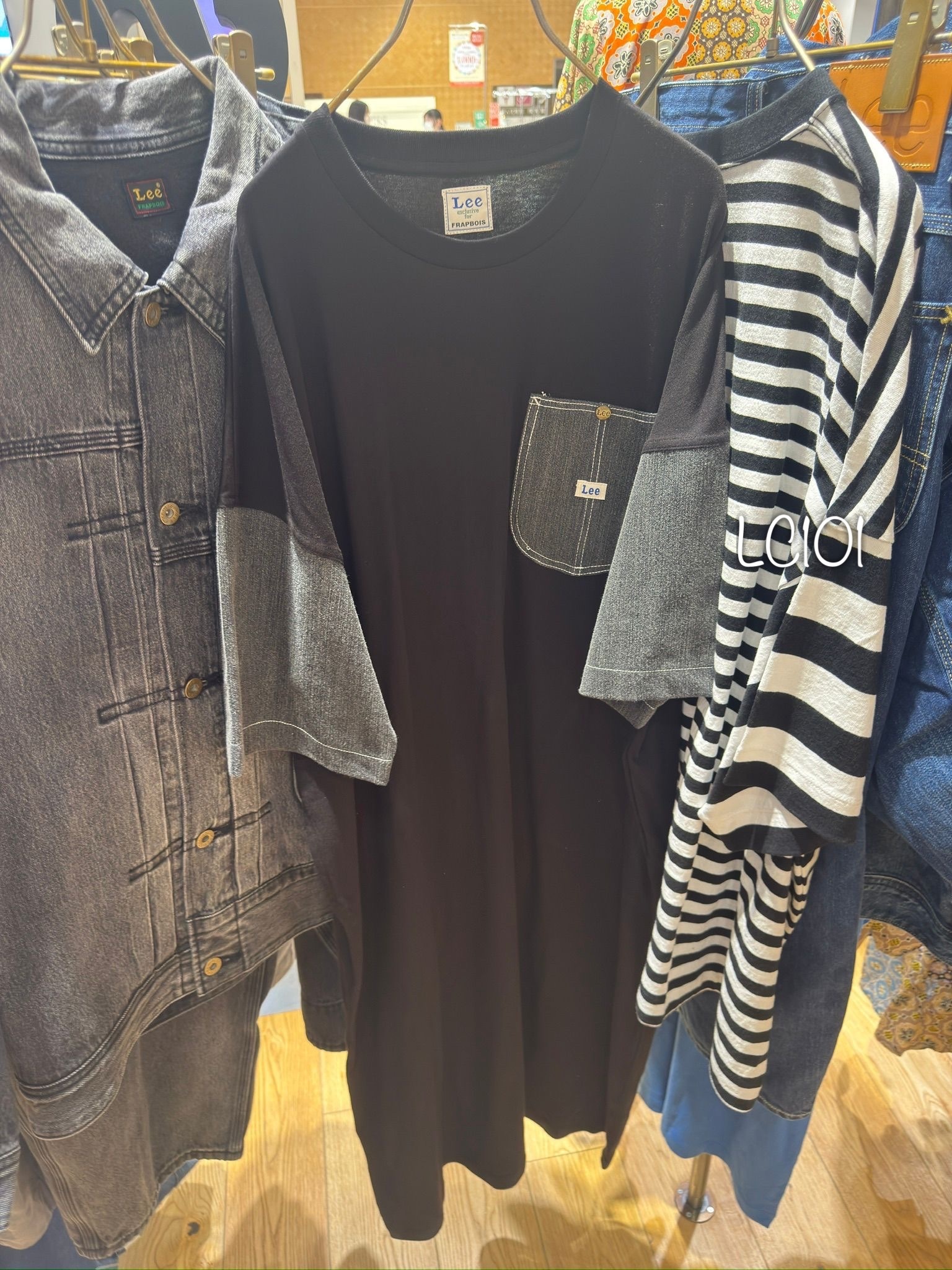 Lee × FRAPBOIS cut dress