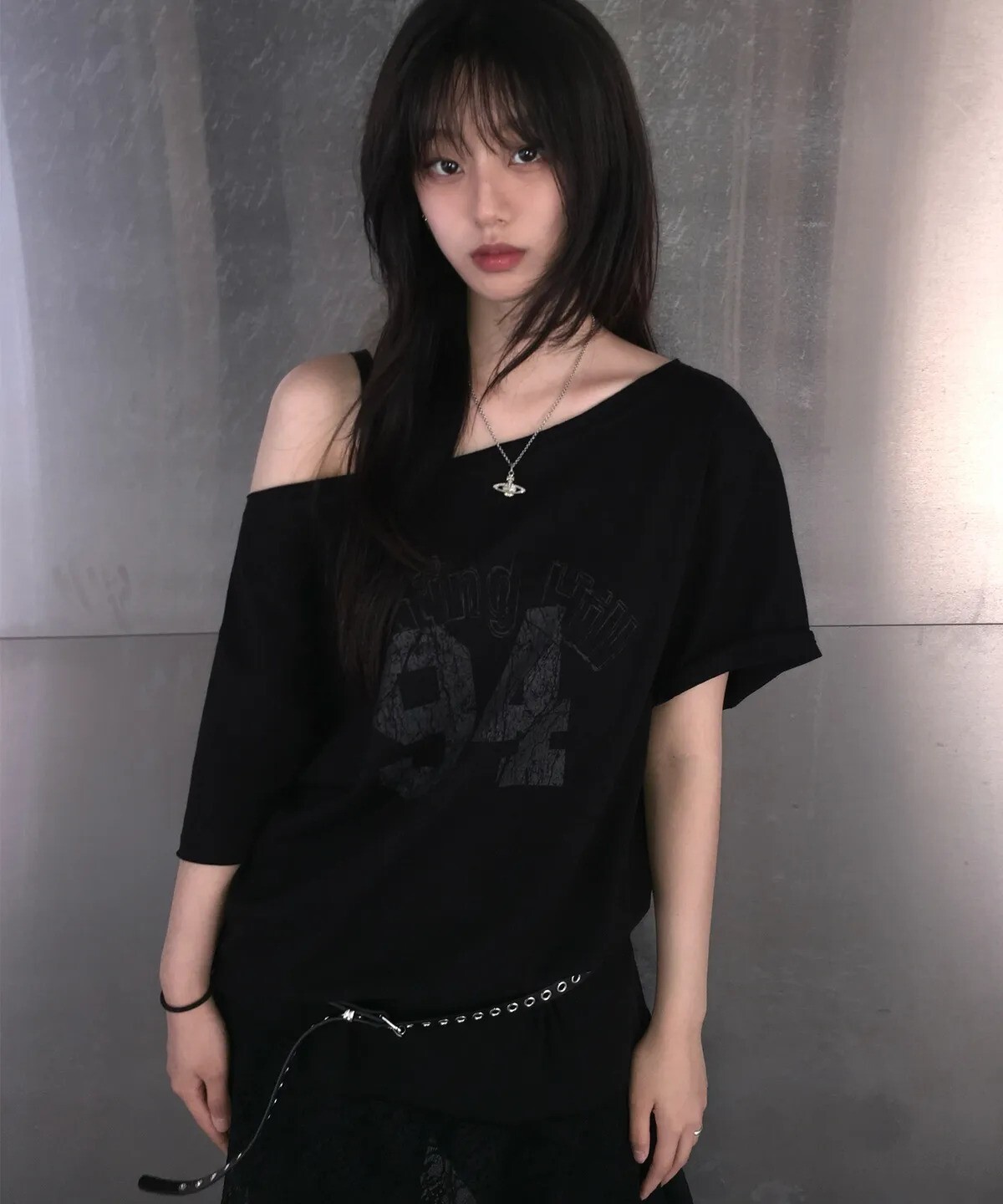 CHICKS - Notting Hill One-Shoulder Short-Sleeve (3 Colors)