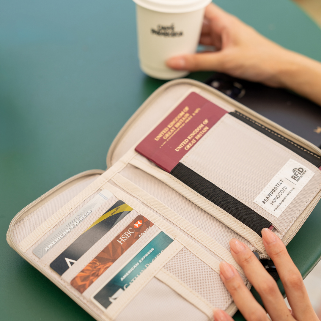 Bon Voyage | Travel Docs Organiser - Sand