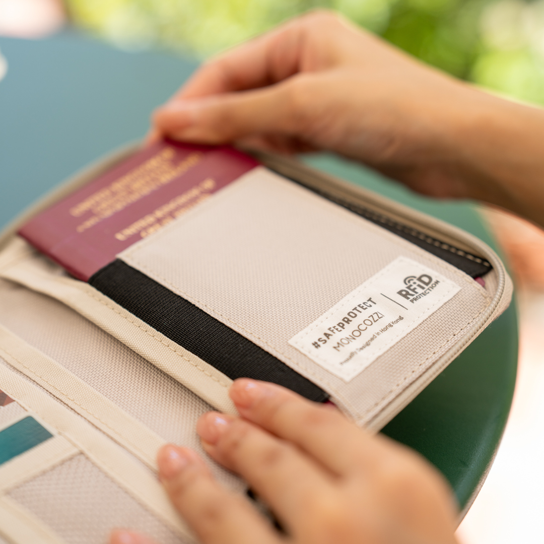 Bon Voyage | Travel Docs Organiser - Sand