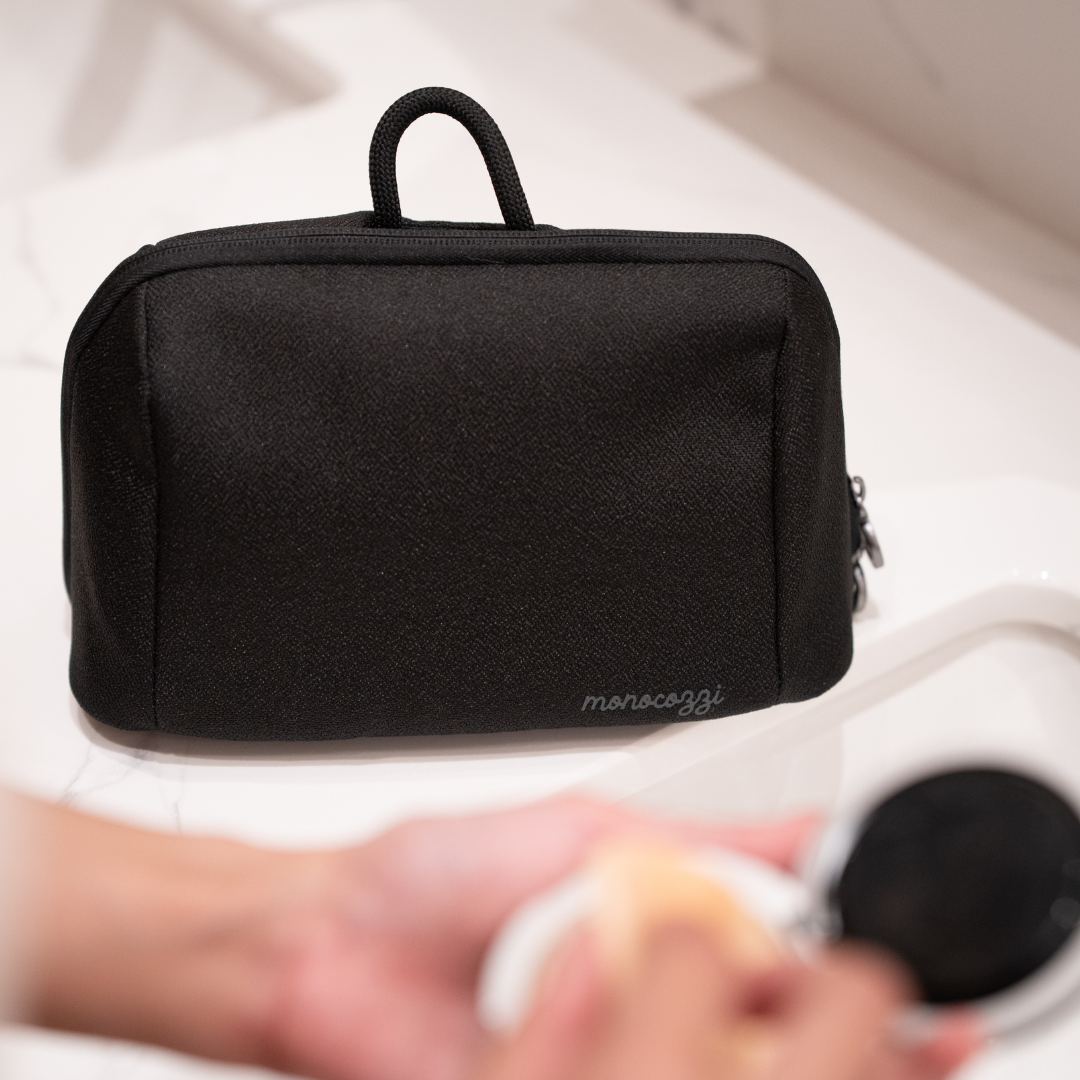 Bon Voyage ｜Travel Carryall Pouch - Black