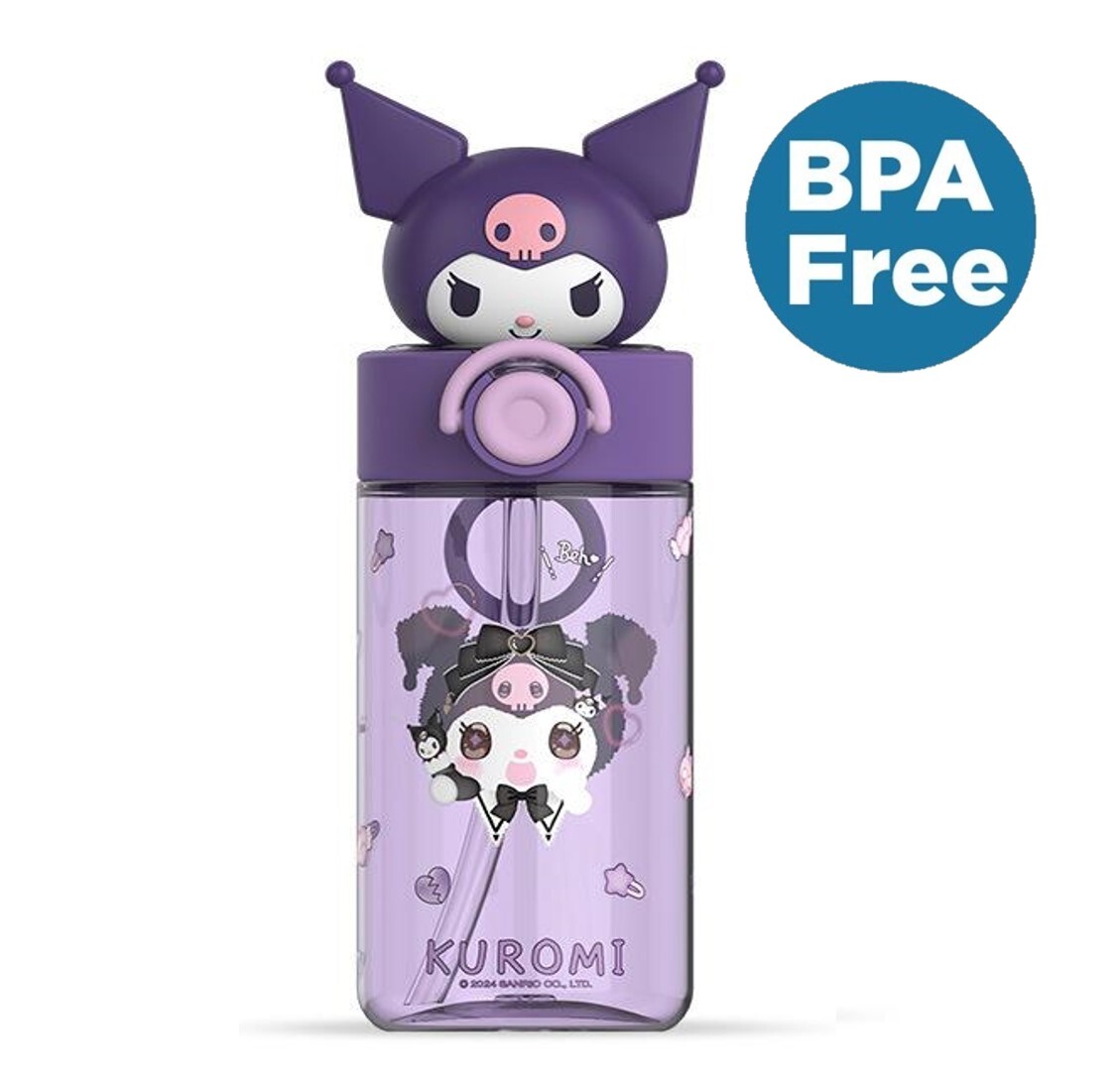 佻皮魔女 Sanrio |3D便攜式吸管水樽(500ml)