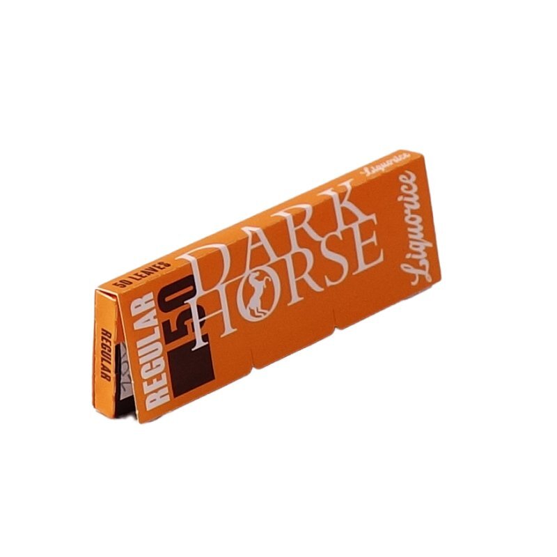 【Dark Horse】波蘭原裝進口、70mm、甘草風味、手捲煙專用捲紙