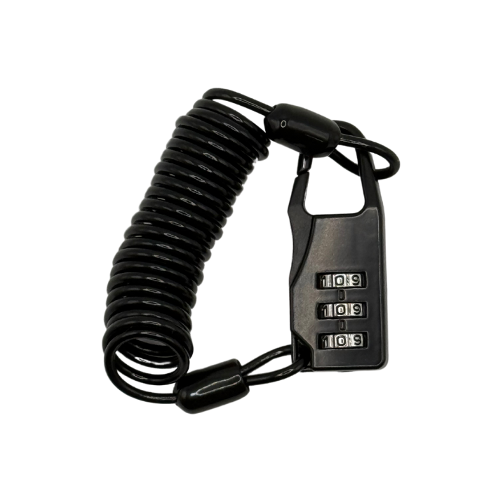 迷你三位數字密碼安全纜鎖