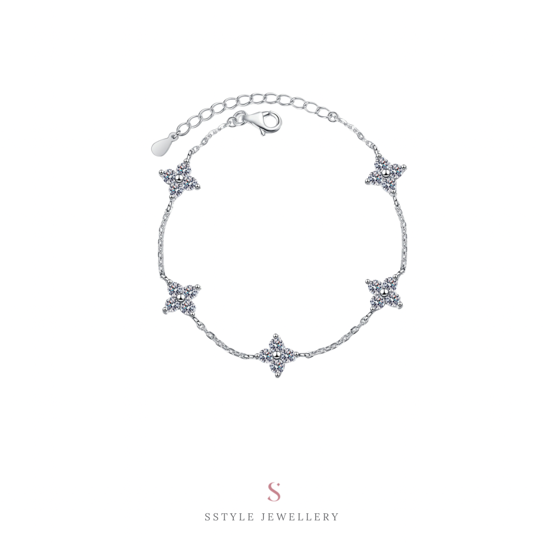 Milan moissanite bracelet