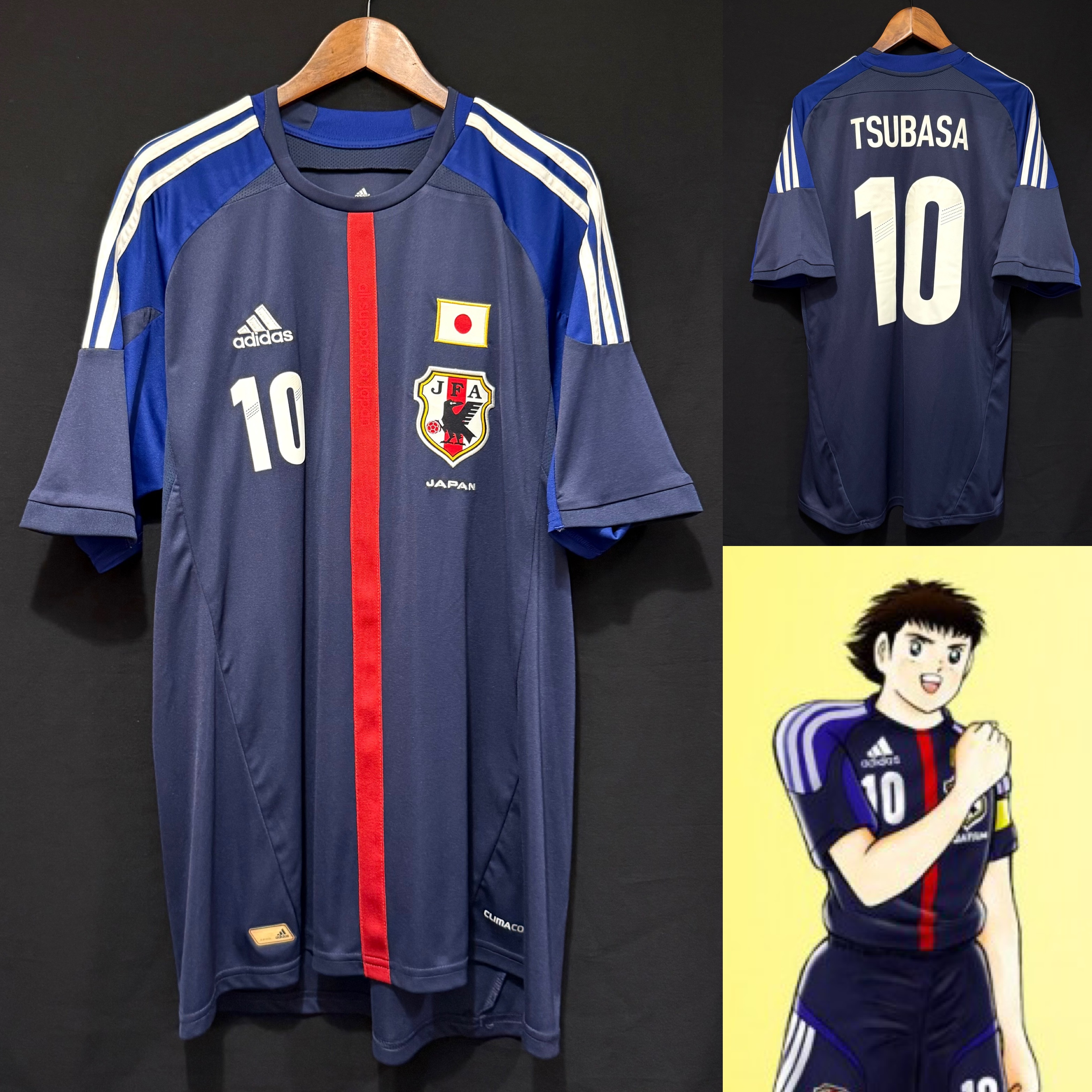Japan 2012 Adidas Home Shirt #10 TSUBASA