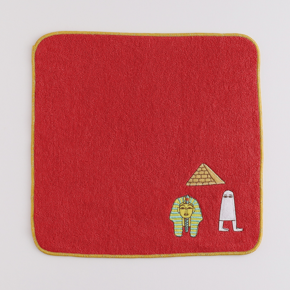 古埃及 刺繡小手帕 |日本STUDY HOLIC