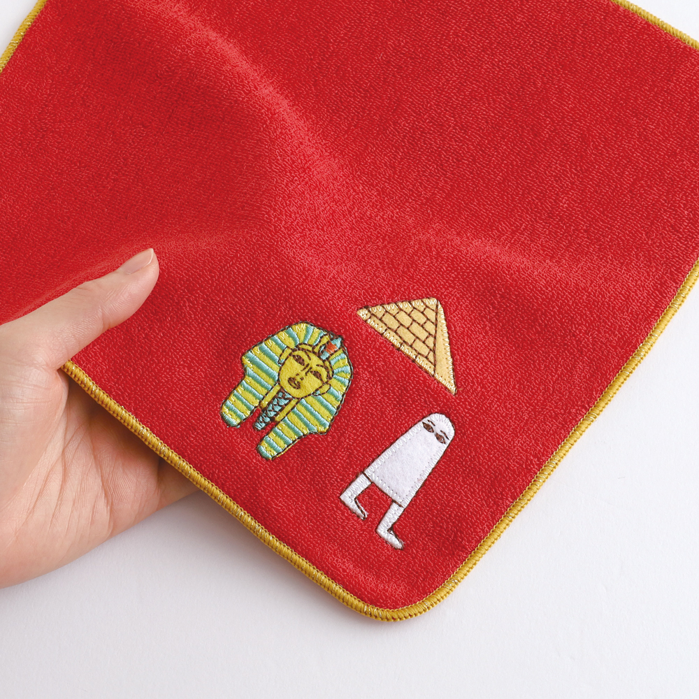 古埃及 刺繡小手帕 |日本STUDY HOLIC