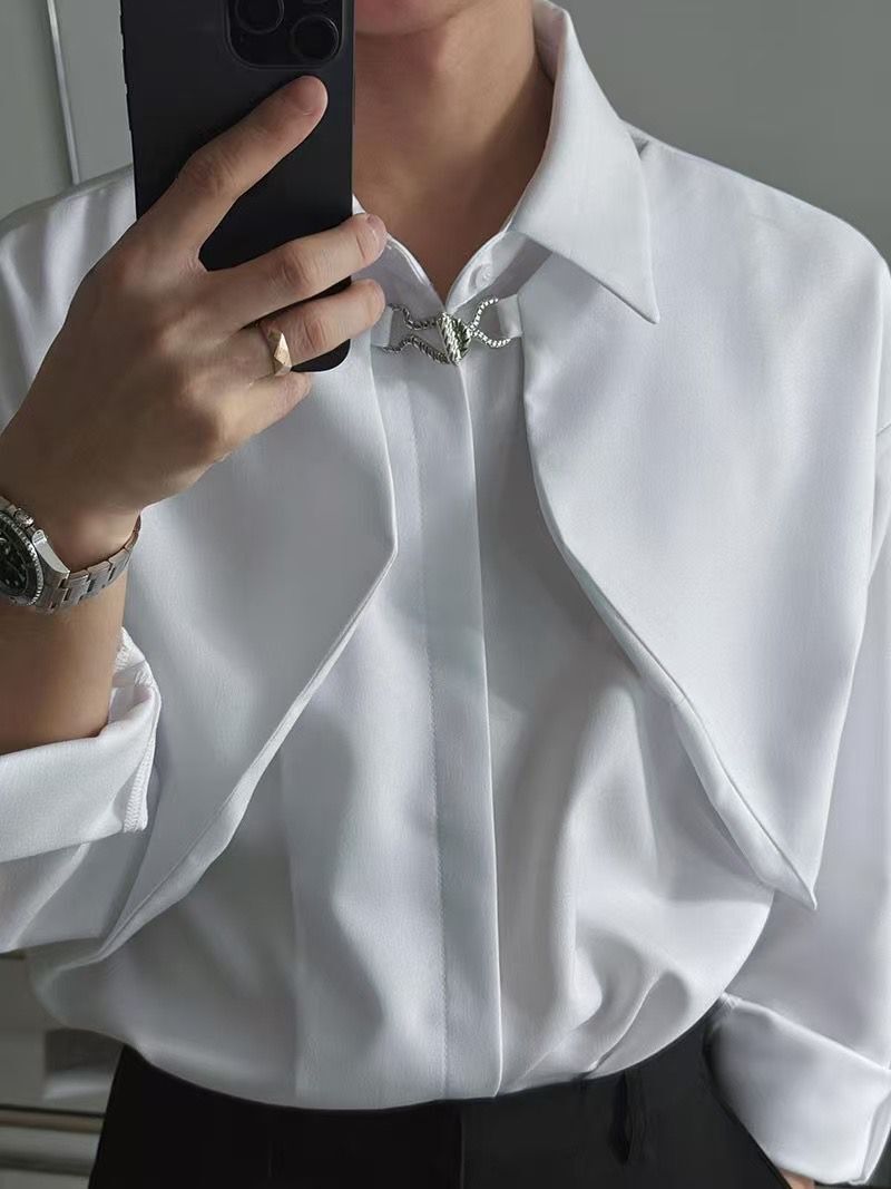 淨色長袖恤衫 taptaptap-071S