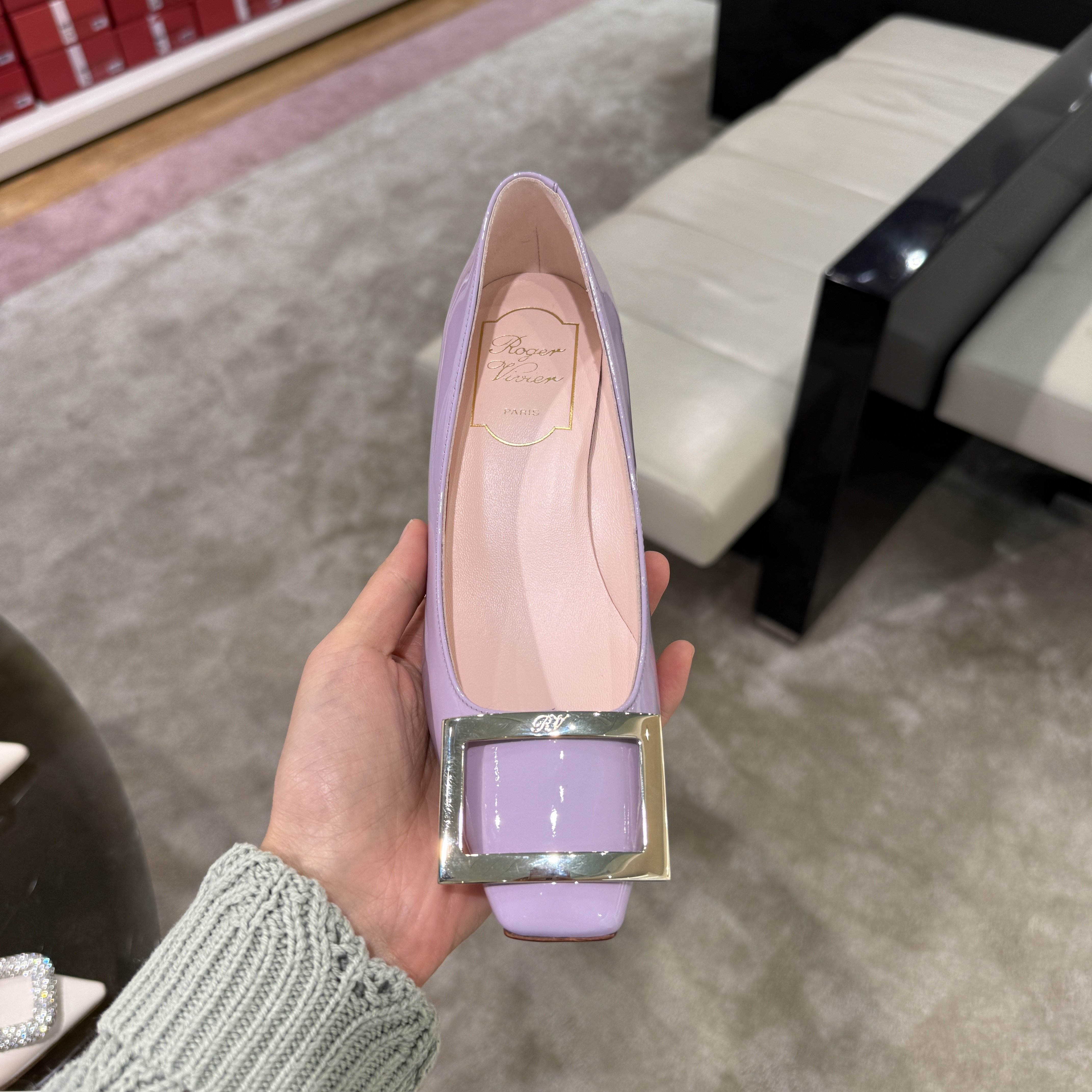 Roger Vivier RV Dec Trompette 45mm Heels Pink