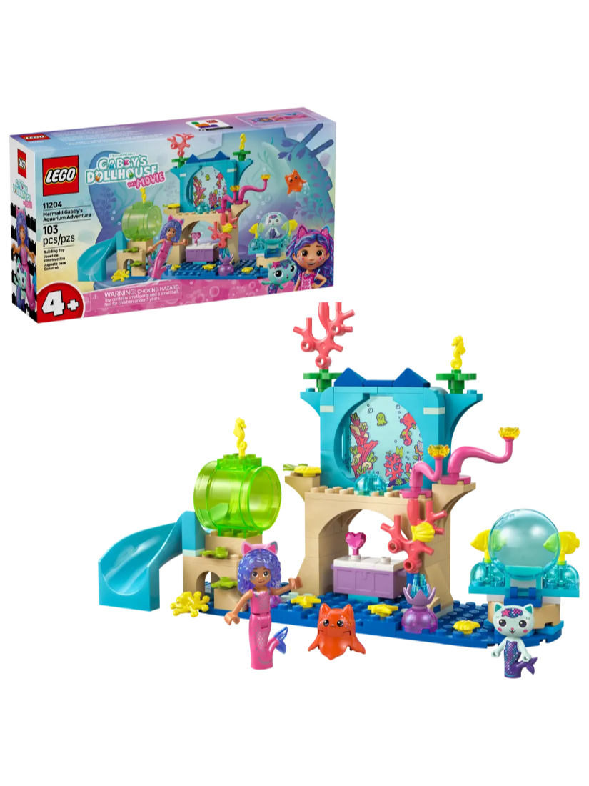 LEGO 11204 美人魚蓋比的水族箱冒險