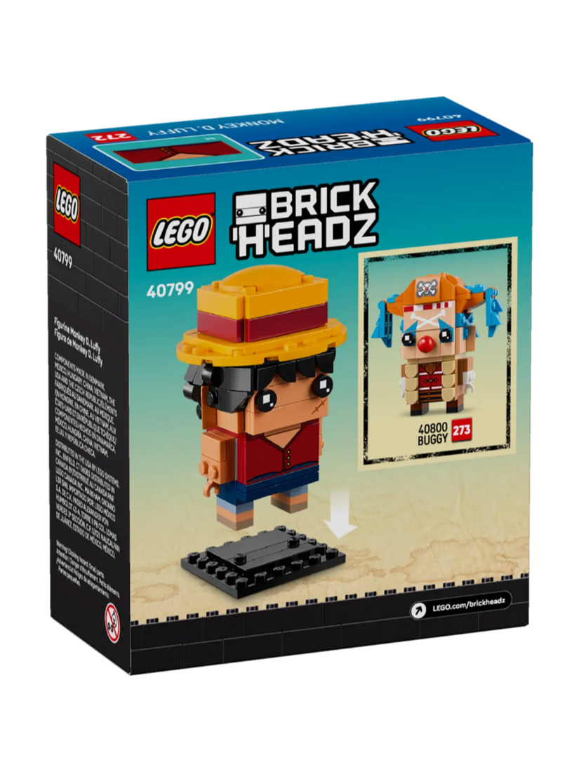 LEGO 40799 蒙其．D．魯夫玩偶