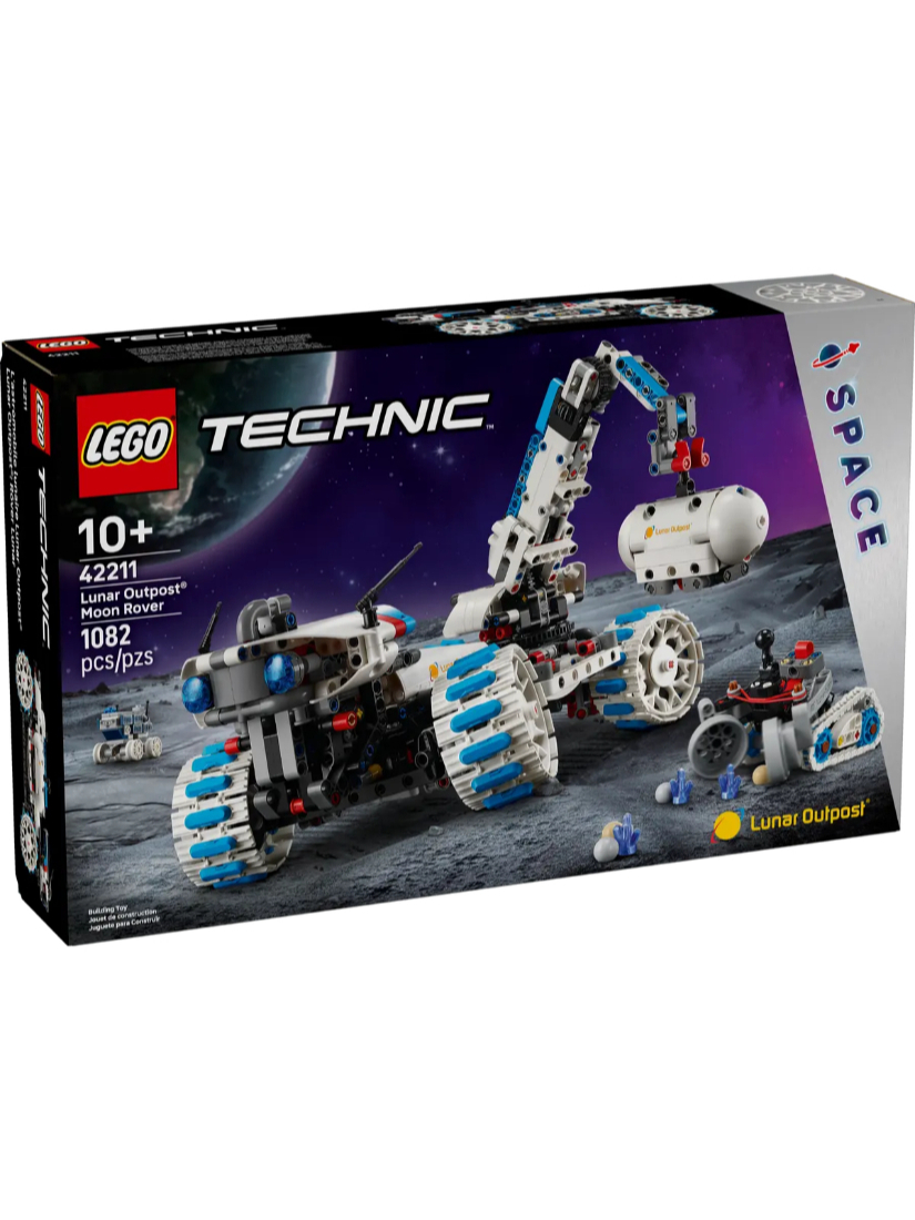 LEGO 42211 Lunar Outpost™ 月球車太空載具