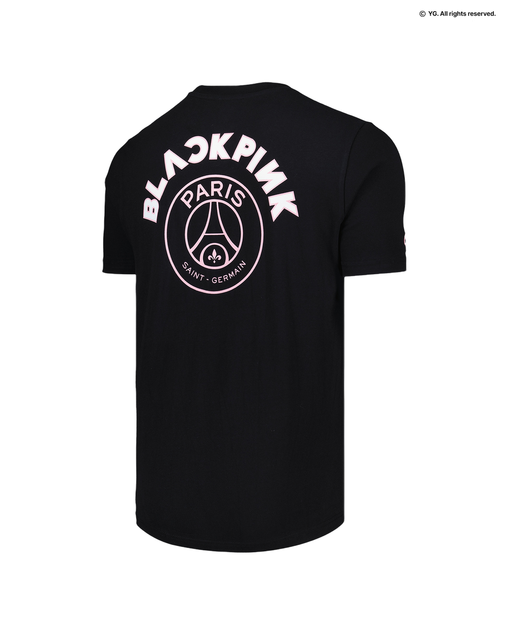 PARIS SAINT-GERMAIN F.C. x BLACKPINK TEE BLACK 巴黎聖日耳曼足球俱樂部 聯名黑色短T