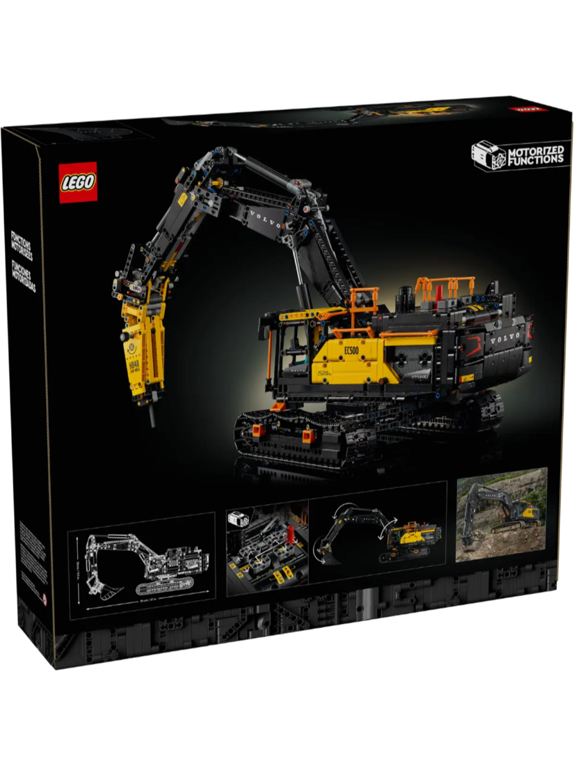 LEGO 42215 Volvo EC500 Hybrid 挖掘機