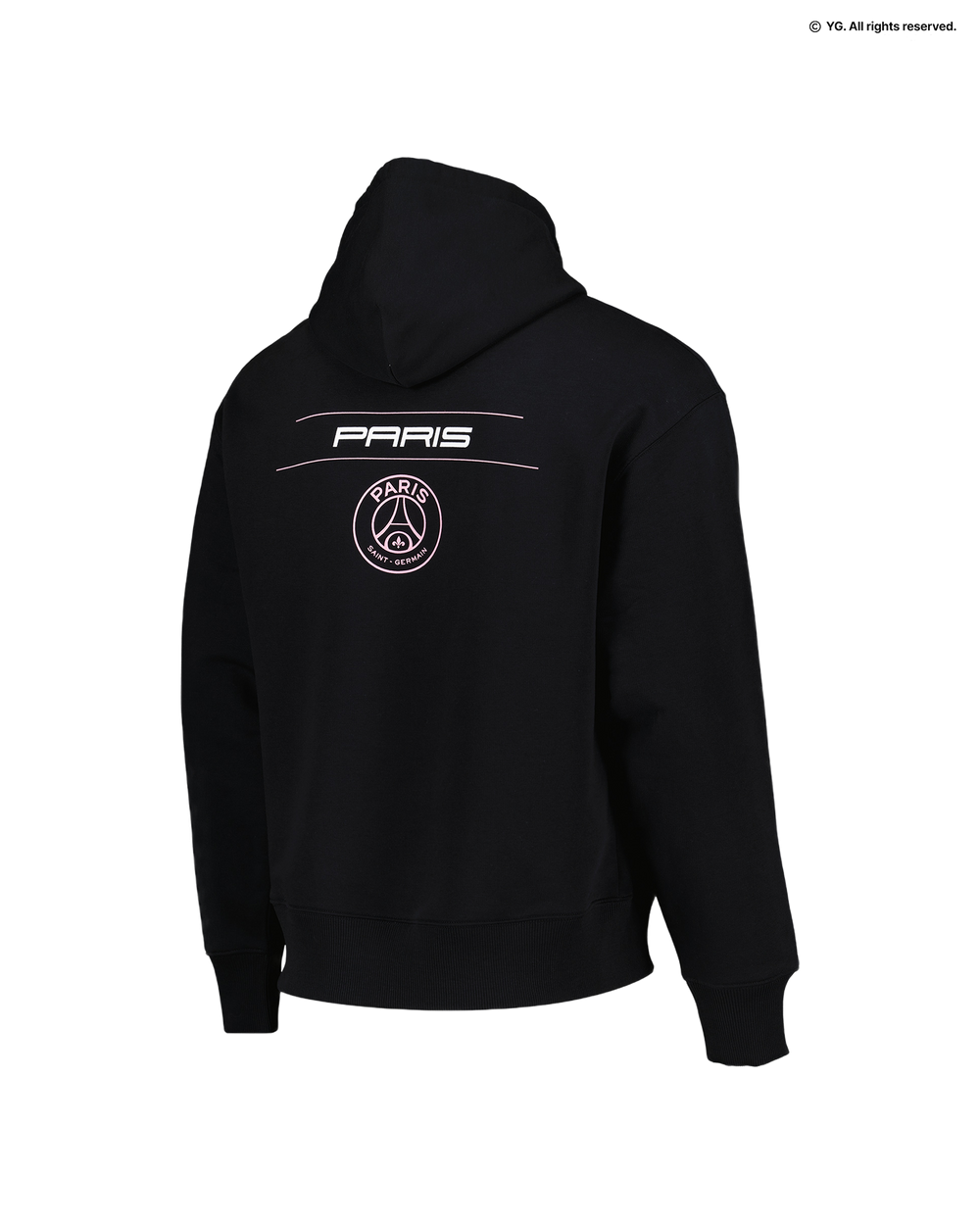 PARIS SAINT-GERMAIN F.C. x BLACKPINK 16 HOODIE BLACK 巴黎聖日耳曼足球俱樂部 16 聯名黑色帽T