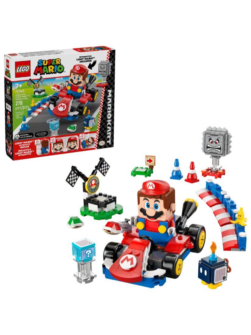 LEGO 72043 瑪利歐賽車™ - 樂高® 瑪利歐與標準車