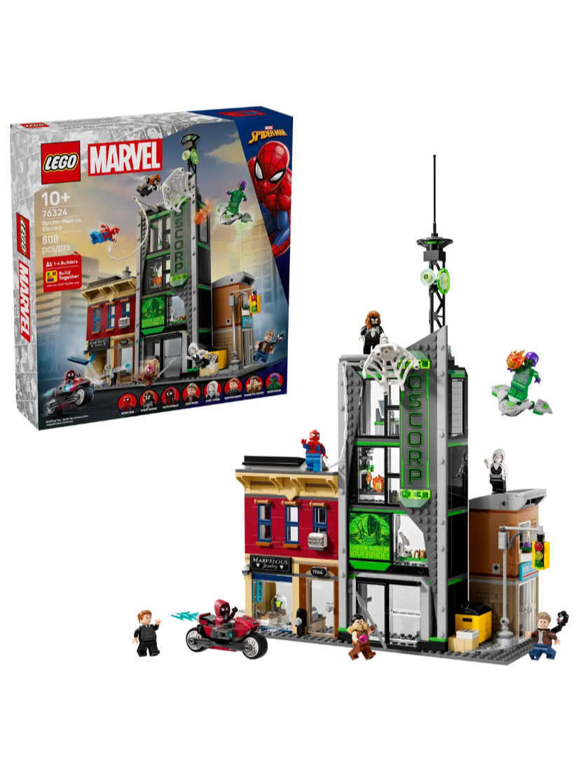 LEGO 76324 蜘蛛人大戰奧斯朋企業