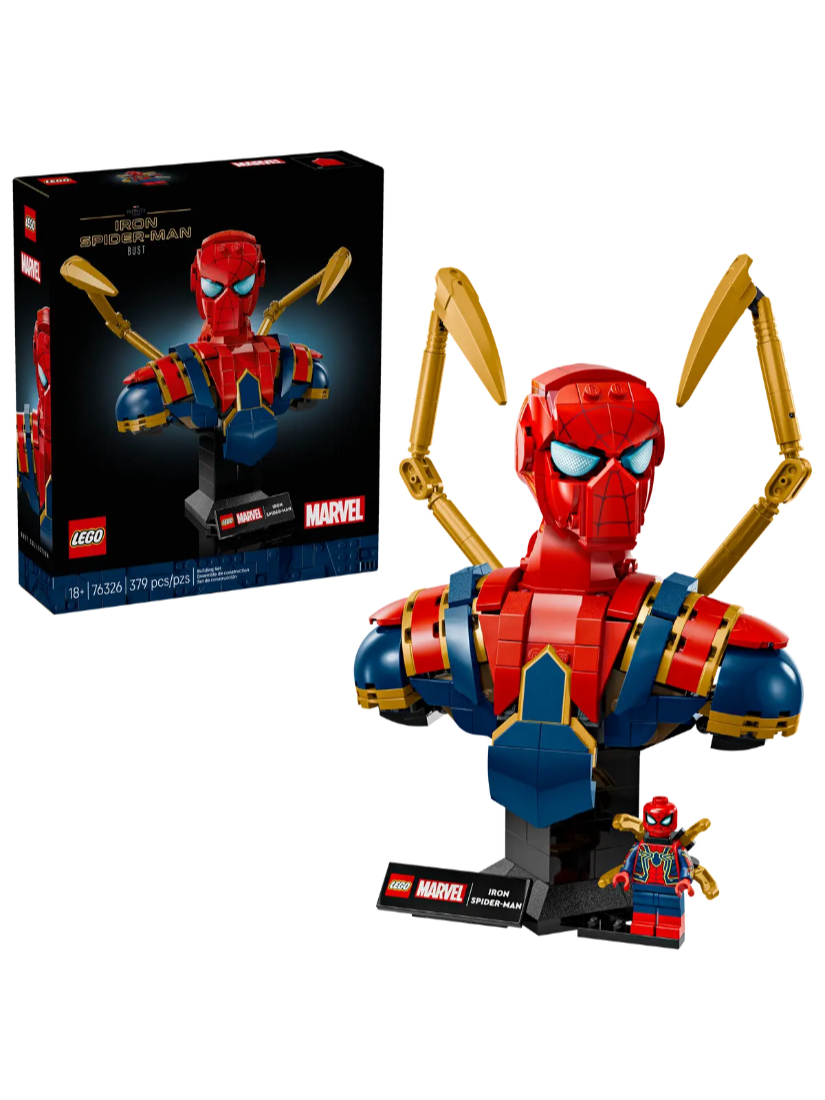 LEGO 76326 鋼鐵蜘蛛人半身像