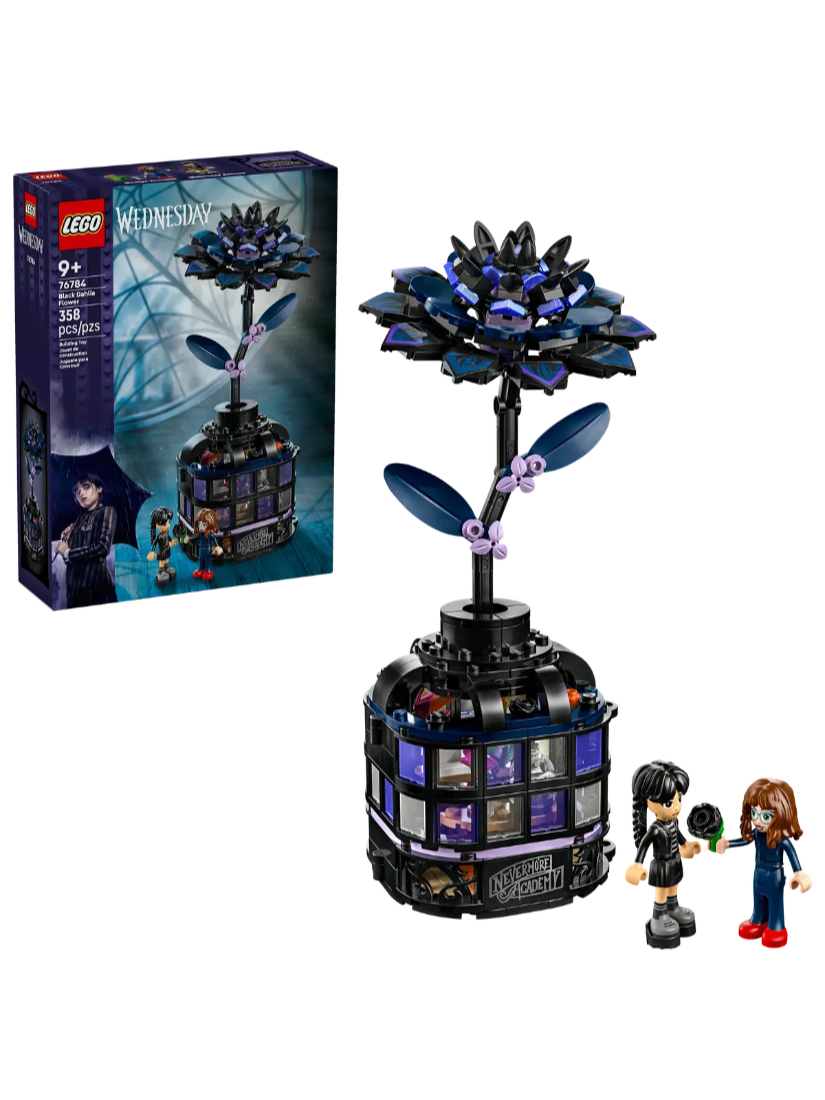 LEGO 76784 黑色大理花
