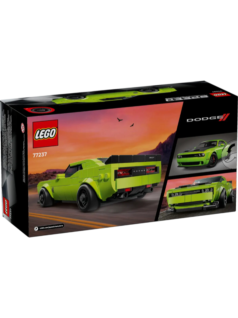 LEGO 77237 Dodge Challenger SRT Hellcat 跑車