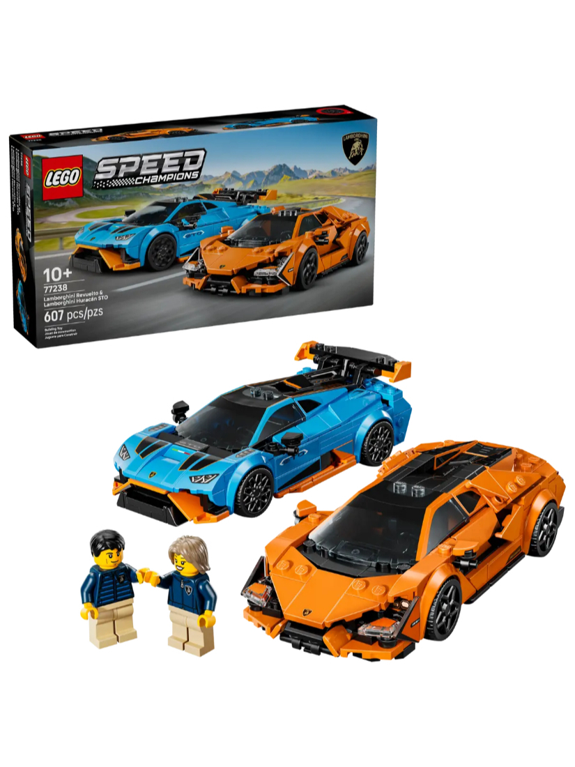 LEGO 77238 Lamborghini Revuelto & Huracán STO