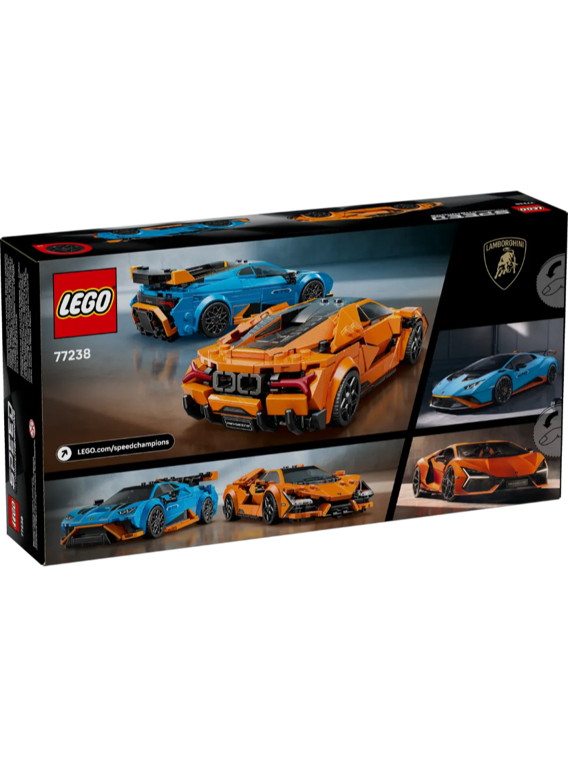 LEGO 77238 Lamborghini Revuelto & Huracán STO
