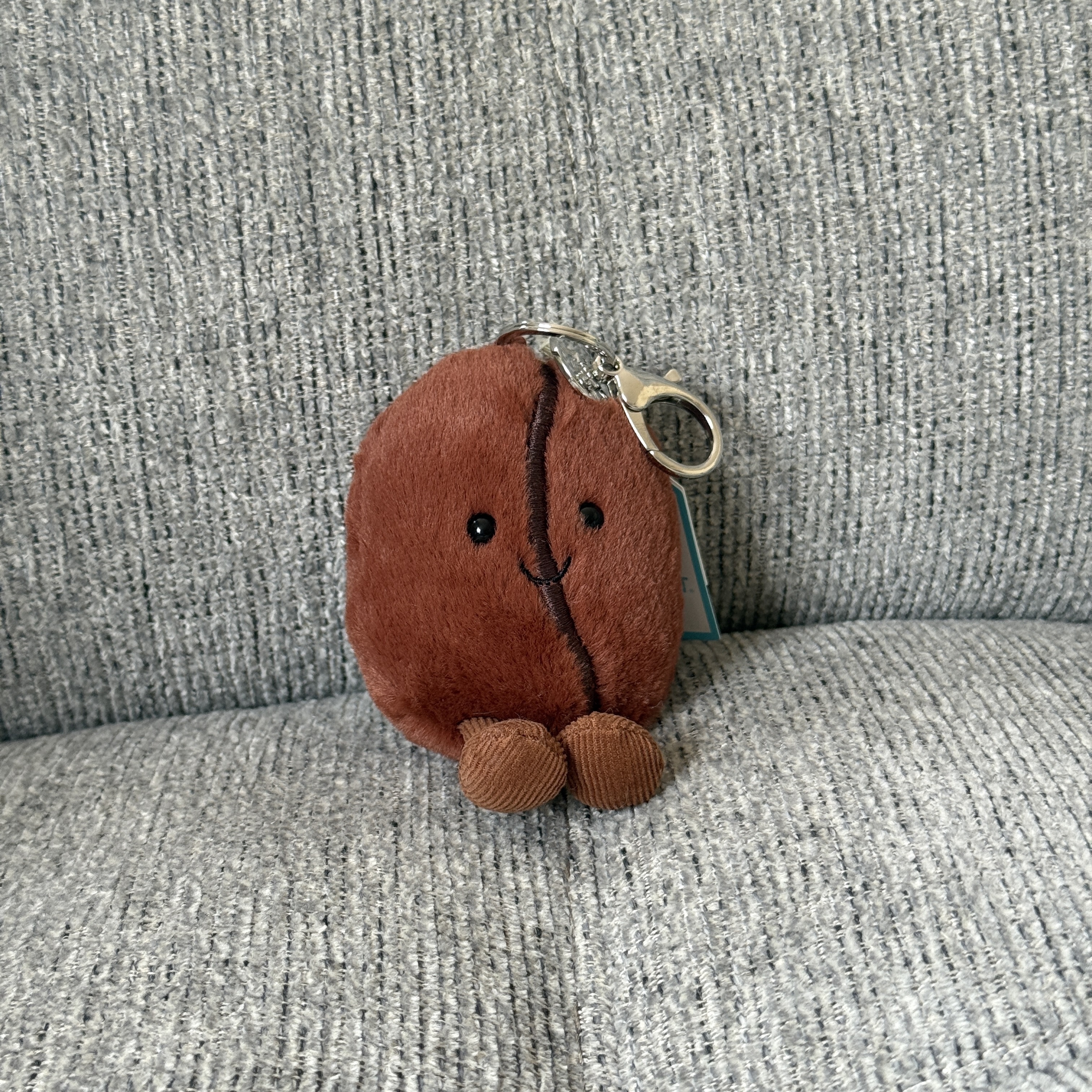 [美國現貨] Jellycat Amuseables Coffee Bean Bag Charm