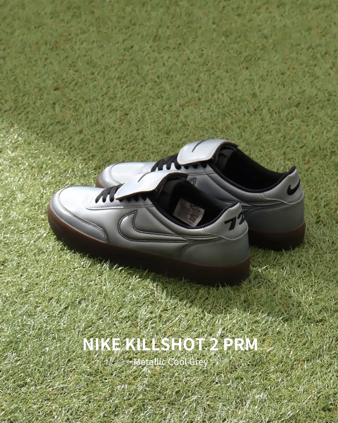 NIKE KILLSHOT 2 PRM TRK3 SILVER 翻蓋鞋舌