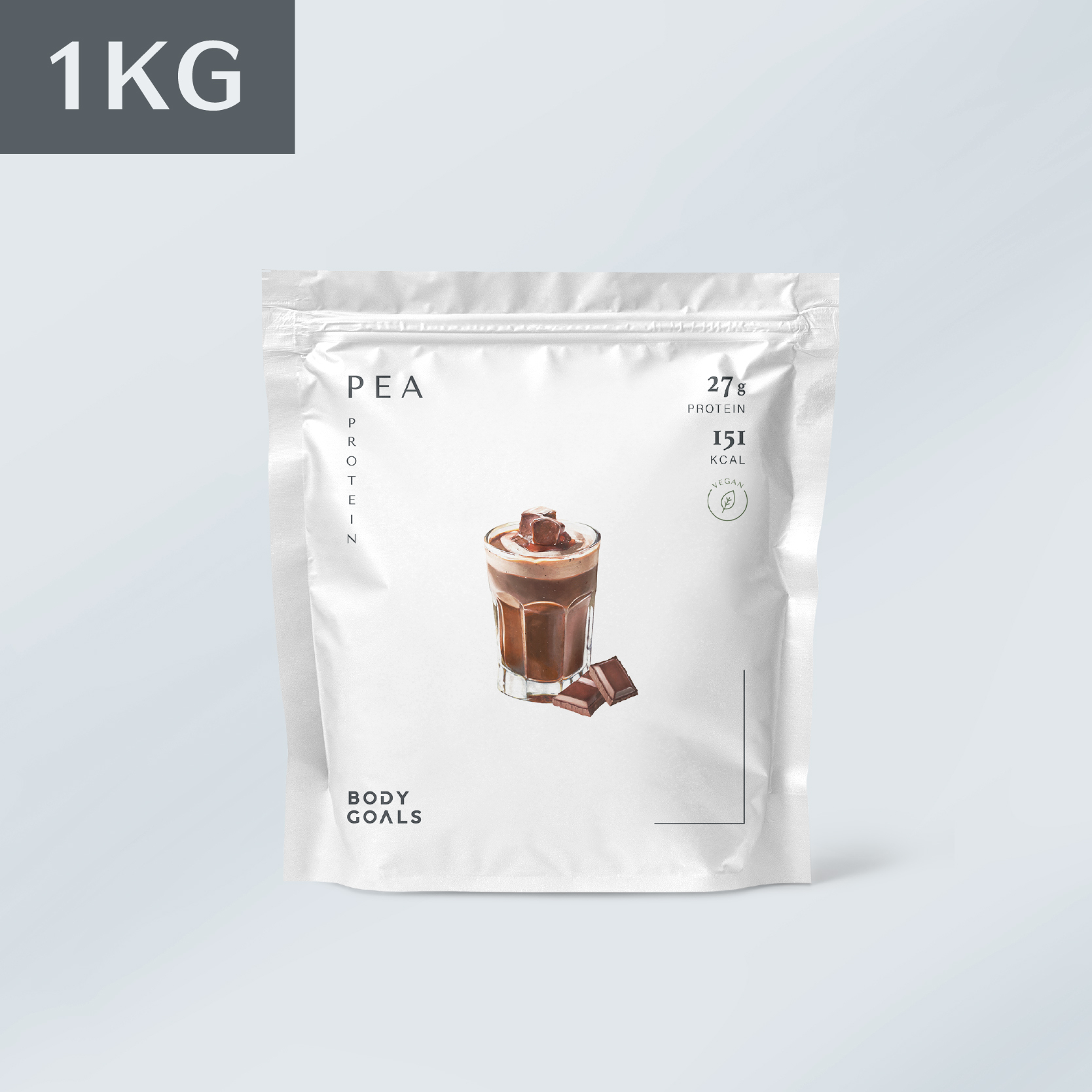 【 Body Goals 】多效豌豆蛋白飲PRO 1KG - (醇黑可可)
