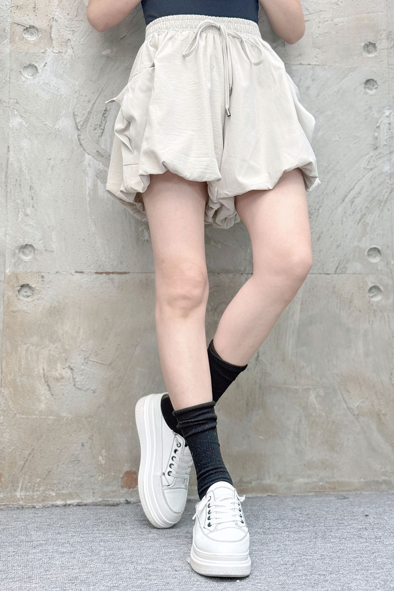 PANTS#7597🤍泡芙好很腿瘦短褲