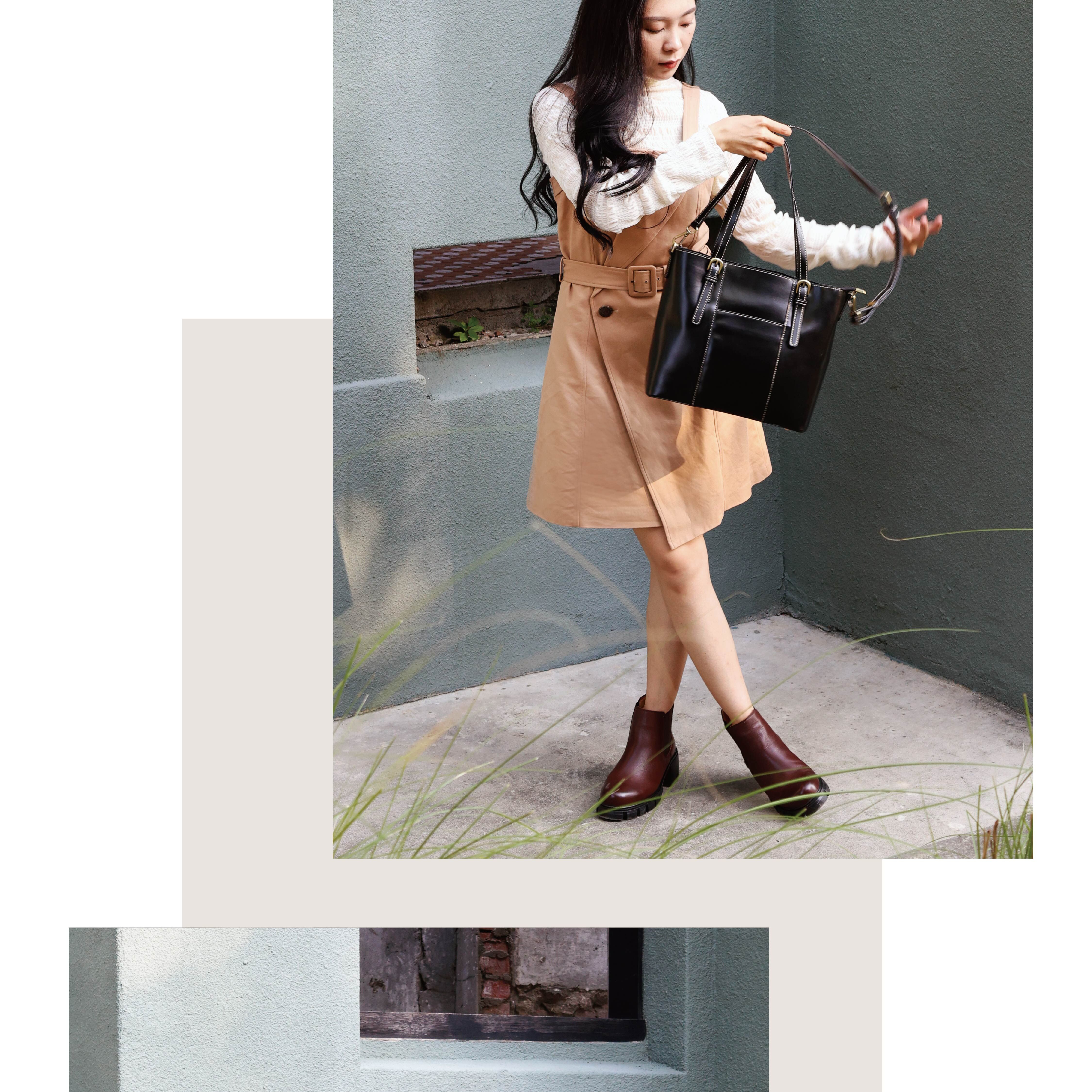 手感溫潤的皮革，陪伴妳走過每一段日常