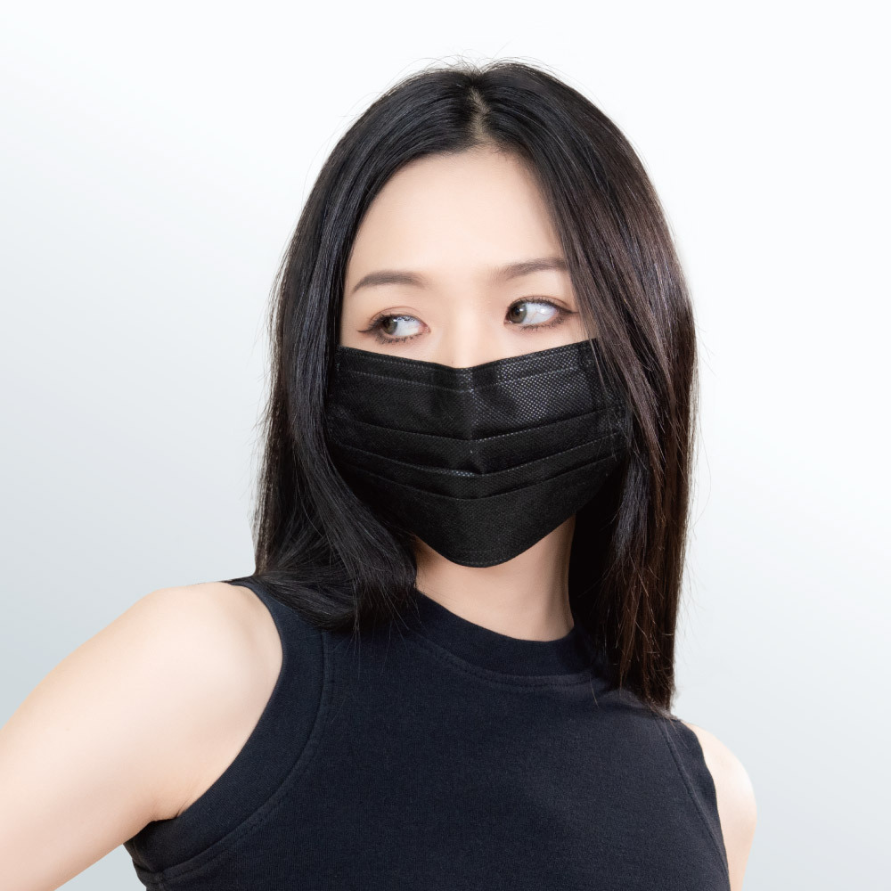 鉅瑋醫療口罩-涼感黑(單入組/2入組)