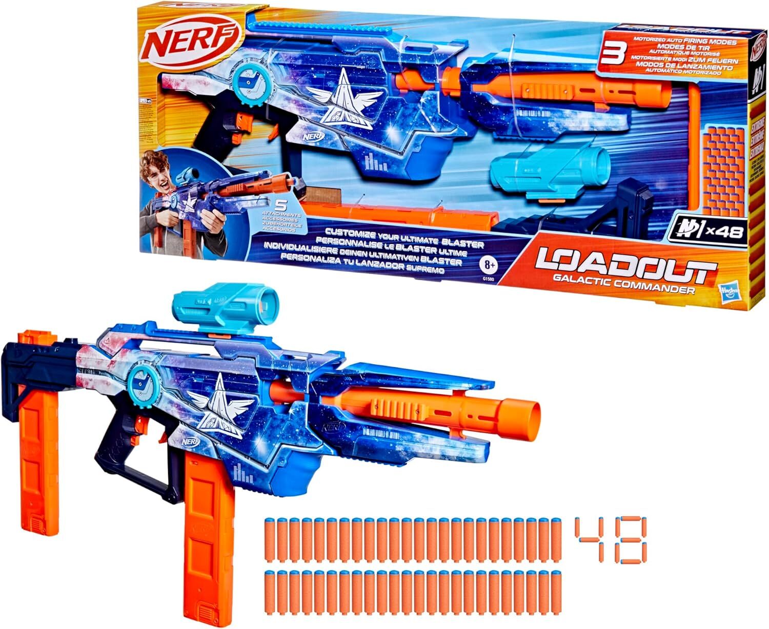 《 孩之寶 HASBRO 》 NERF 終極模組系列 銀河指揮官電動射擊器