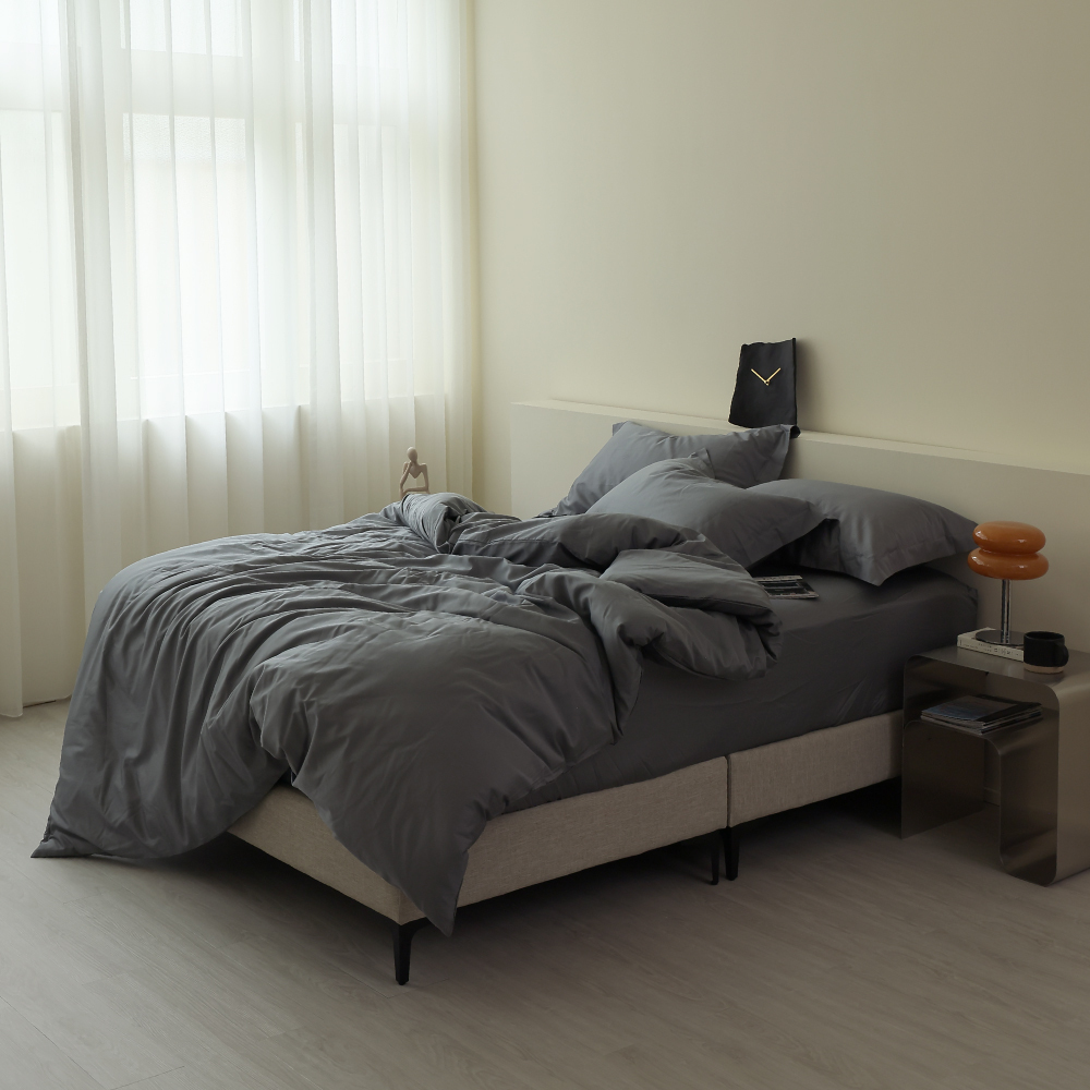 60支天絲棉｜67%天絲&33%純棉｜海嶼灰｜單品&床包被套組